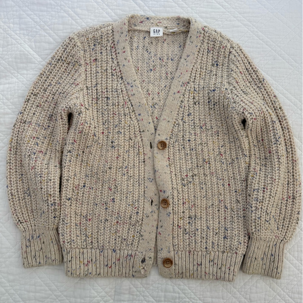 GAP Kids Multicolor Speckled Knit Sweater